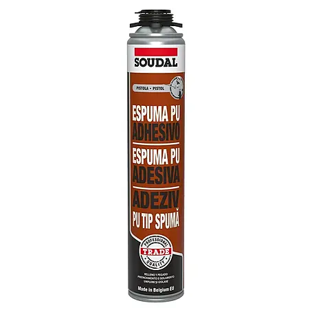 Soudal  Espuma para pistola PU adhesivo