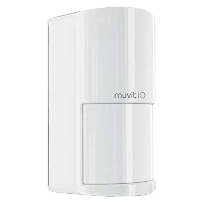 Muvit iO Sensor de movimiento PIR para interiores - Blanco, Ángulo de detección: 110 °, Alcance: 10 m