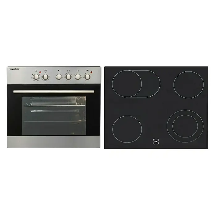 Respekta Premium Winkelküche RP290WWCBO - 200 x 290 cm, Mit Elektrogeräten, Weiß Hochglanz