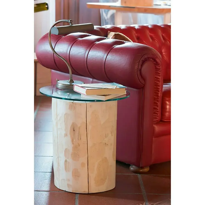 Bloque de madera maciza redondo 45 - Abeto rojo