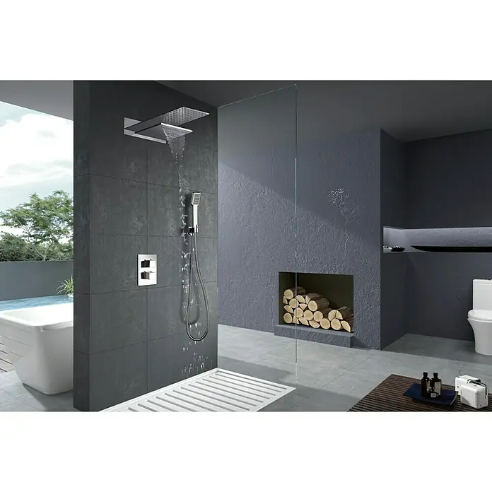Imex Conjunto de ducha Rodas - Cromado