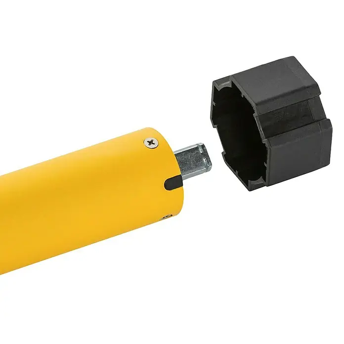 Schellenberg Funk-Rohrmotor Premium 20 Maxi - Max. Rollladenfläche: 8,5 m² bei Kunststoffrollläden, Einbaulänge: 555 mm, Zugkraft: 34 kg