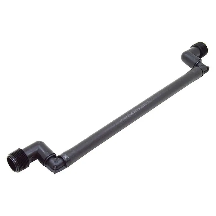 Tubo prolongador flexible con codo - 1 ud., Largo: 38 cm