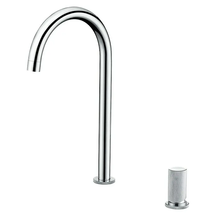 Imex Grifo de cocina Manacor - Cromo, Caño alto