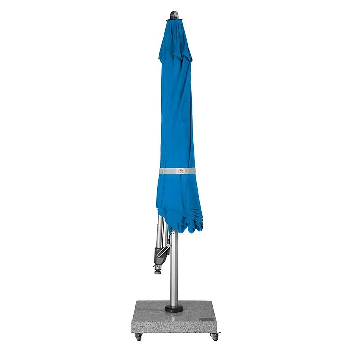 Doppler Expert Pendelschirm - Aquamarine, 350 cm - Vorderansicht