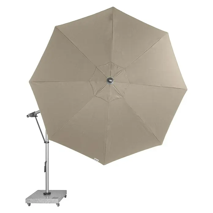 Doppler Expert Pendelschirm - Sand, 350 cm - Vorderansicht