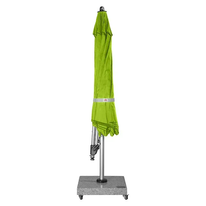 Doppler Expert Pendelschirm - Smaragd, 350 cm - Vorderansicht