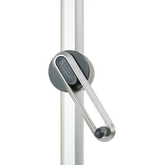 Doppler Expert Kurbelschirm Auto Tilt - Natur, Durchmesser: 320 cm - Detailaufnahme