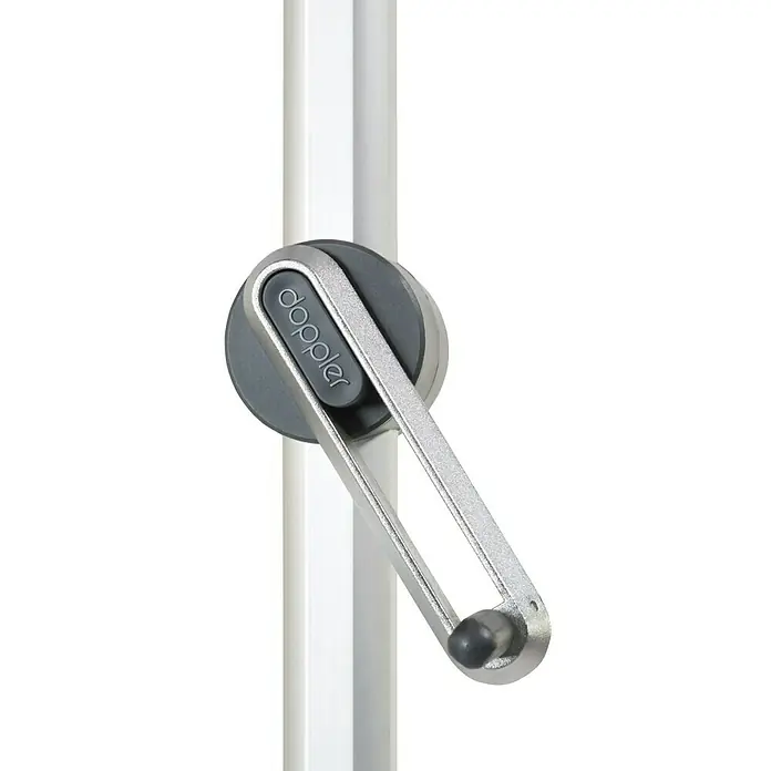 Doppler Expert Sonnenschirm Auto Tilt - Natur, 300 x 200 cm - Detailaufnahme