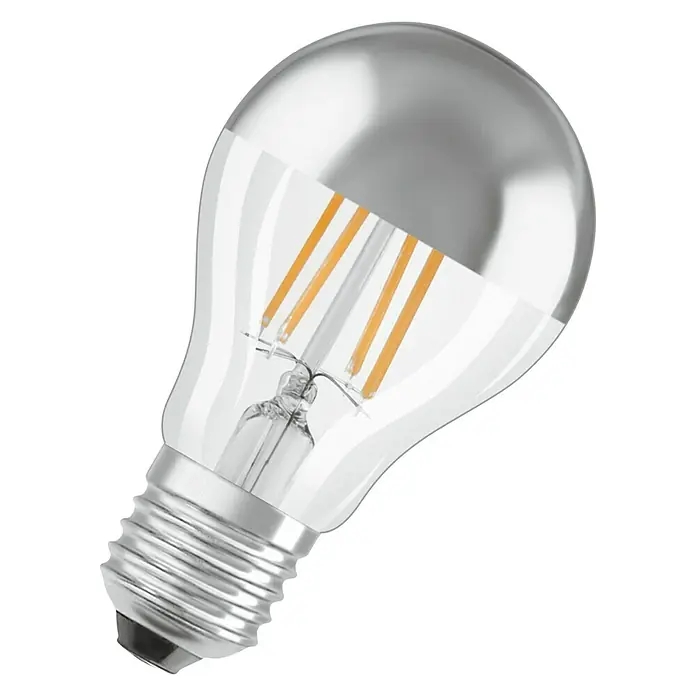 Osram Star Bombilla LED Classic A 35 - E27, 4 W, 400 lm, Color de luz: Blanco cálido - Vista frontal