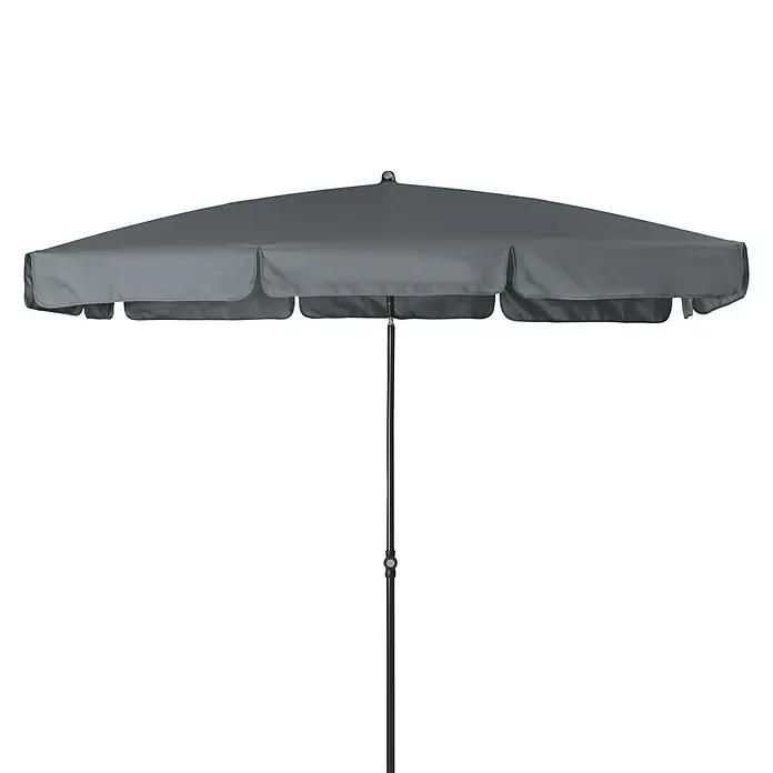 Doppler Sunline Sonnenschirm Sunline Waterproof Neo - Anthrazit, 225 x 120 cm - Vorderansicht