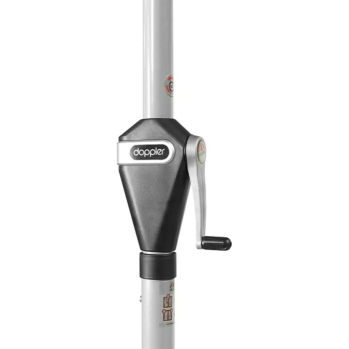 Doppler Active Kurbelschirm Auto Tilt - Fresh Green, Durchmesser: 320 cm - Detailaufnahme