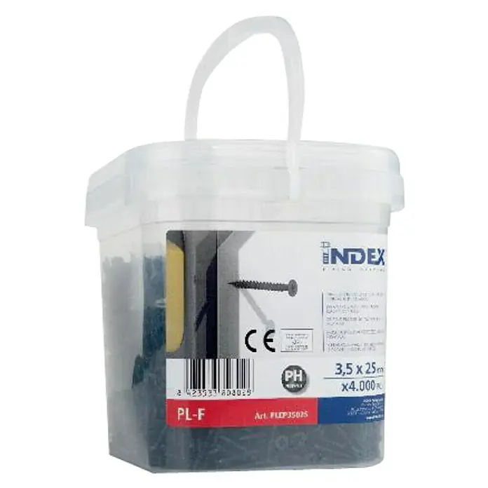 Index Tornillo PLEP35025 - Ø x L: 3,5 x 25 mm, 4.000 uds.