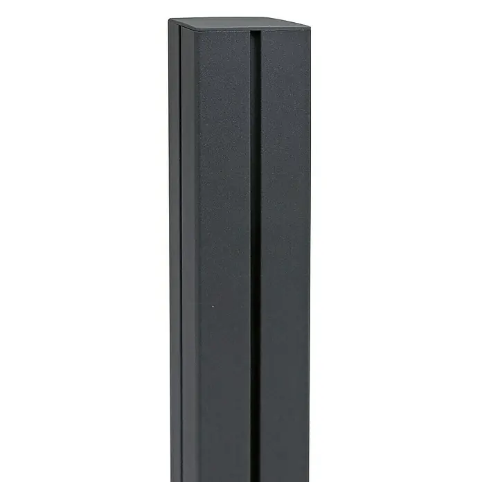 Nortene Poste para cercado Alupost - Altura: 1,975 m, Antracita, Aluminio