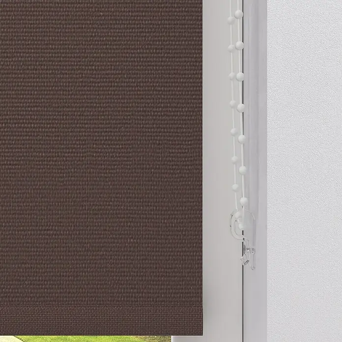 Verdunkelungsrollo - B x H: 60 x 190 cm, Braun - Detailaufnahme