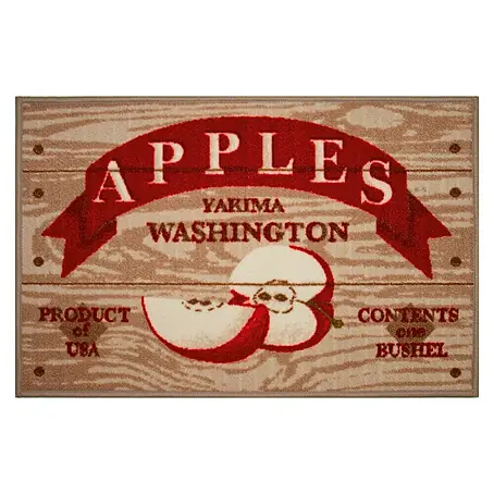 Alfombra de cocina Apples