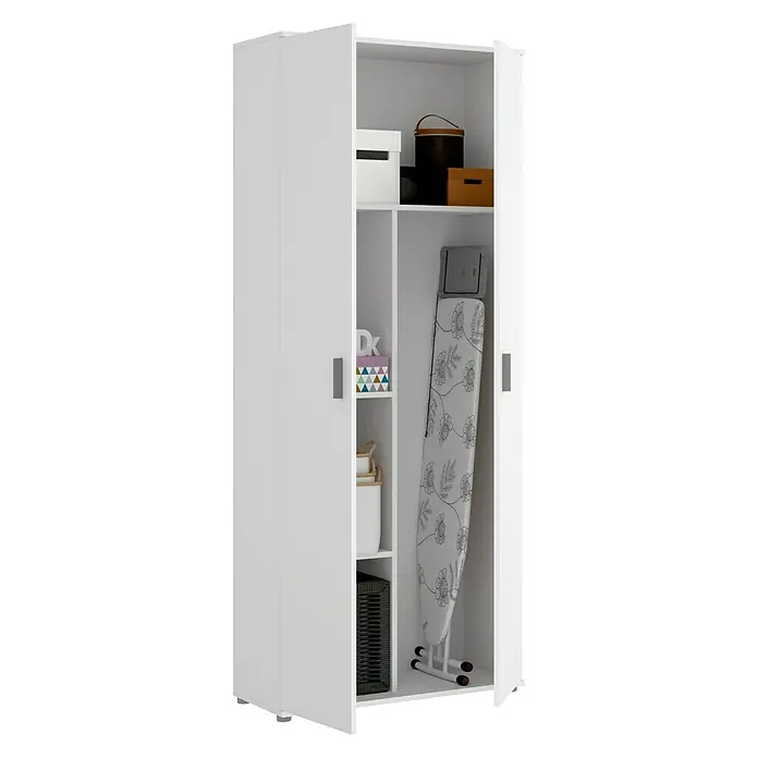 Armario multiuso Fit - L x An x Al: 35 x 78 x 190 cm, Blanco