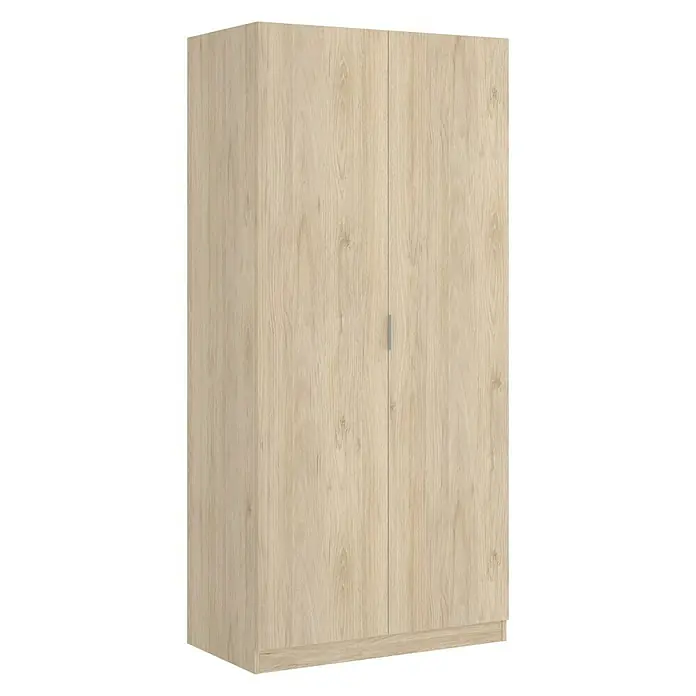 Armario para ropa Essen - L x An x Al: 52 x 81 x 184 cm, Natural