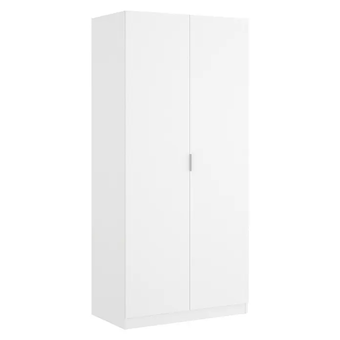 Armario para ropa Essen - L x An x Al: 52 x 81 x 184 cm, Blanco