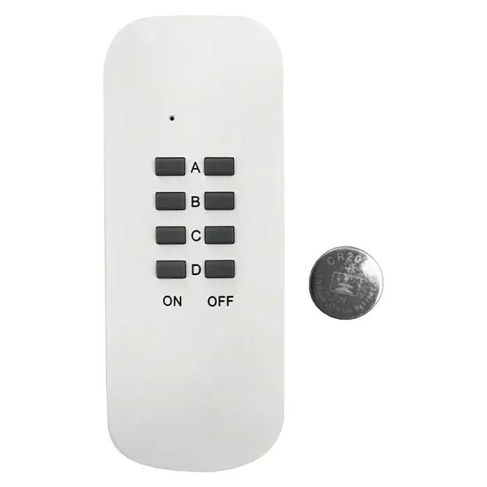 Voltomat Funksteckdosen-Set 3+1 - Weiß, 1.000 W - Vorderansicht