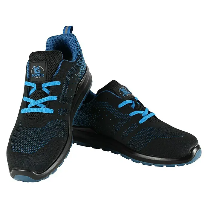 Sicherheitshalbschuh Blue Star - Schwarz/Blau, 44, S1