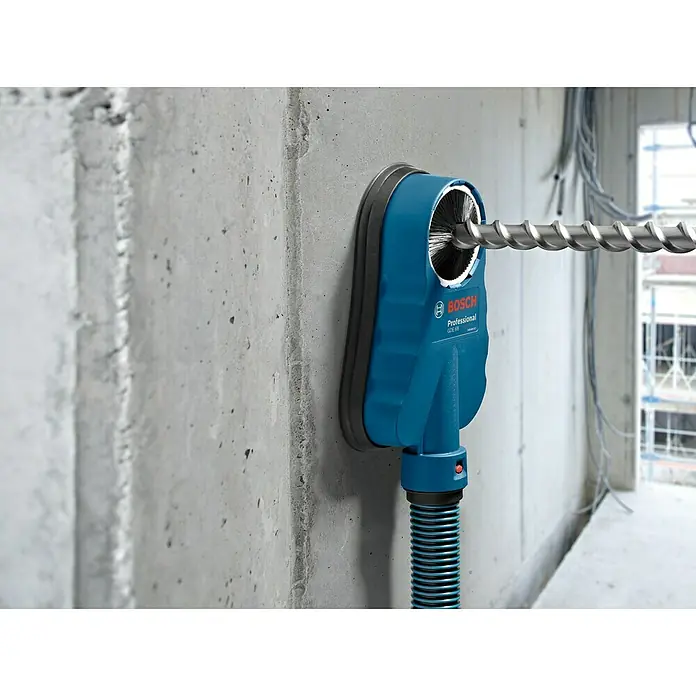 Bosch Professional Absaugvorrichtung GDE 68 - Click & Clean Verschlüsse - Anwendungsbeispiel