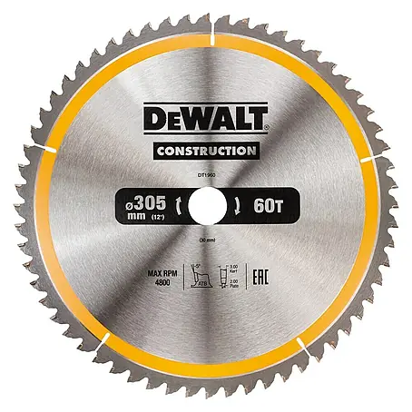 Dewalt  Kreissägeblatt DT1960