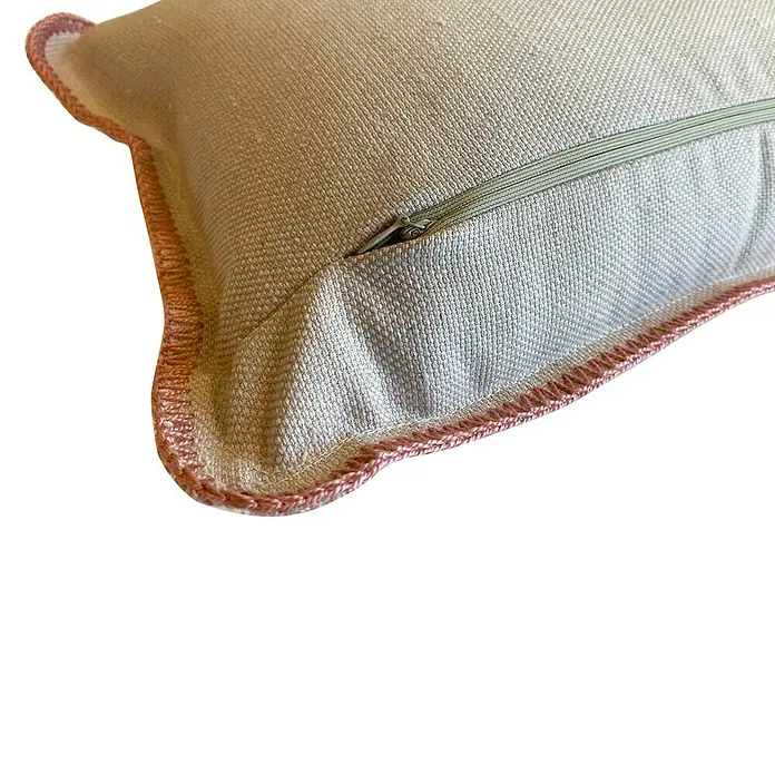 Cojín Studio 54 - Natural, 50 x 30 cm, 7 % lino, 24 % algodón, 69 % poliéster