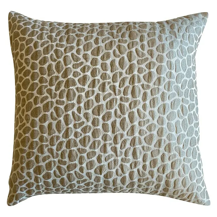 Cojín Miettes - Marrón, 45 x 45 cm, 95 % poliéster,  5 % algodón