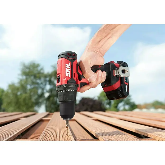 Skil Energy Platform Akku-Bohrschrauber 3008 CA - 18 V, Ohne Akku, 0 U/min - 1.450 U/min, 3 -tlg. - Anwendungsbeispiel