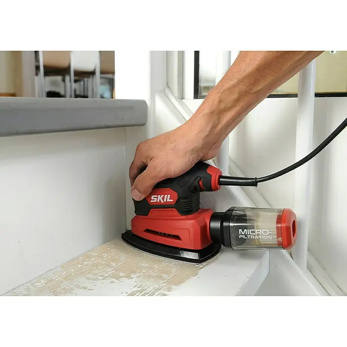 Skil Multischleifer 7260 AA - 100 W, Schwingzahl: 24.000 U/min - Anwendungsbeispiel