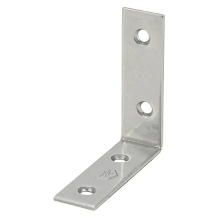 Escuadra de silla - L x An: 50 x 15 mm, Acero inoxidable