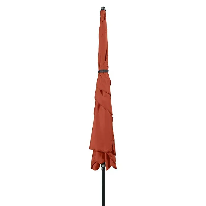 Doppler Sonnenschirm Sunline Waterproof III - Terracotta, 260 x 150 cm - Rechte Seitenansicht