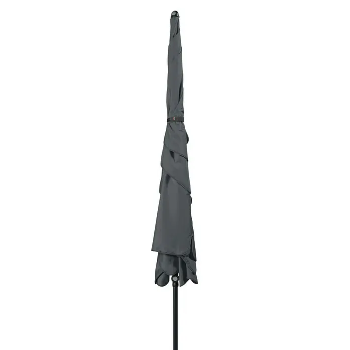 Doppler Sonnenschirm Sunline Waterproof III - Anthrazit, 260 x 150 cm - Rechte Seitenansicht