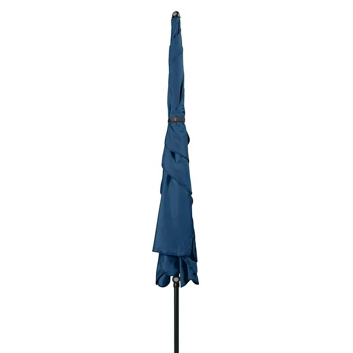 Doppler Sonnenschirm Sunline Waterproof III - Blau, Dunkelblau, 260 x 150 cm - Rechte Seitenansicht