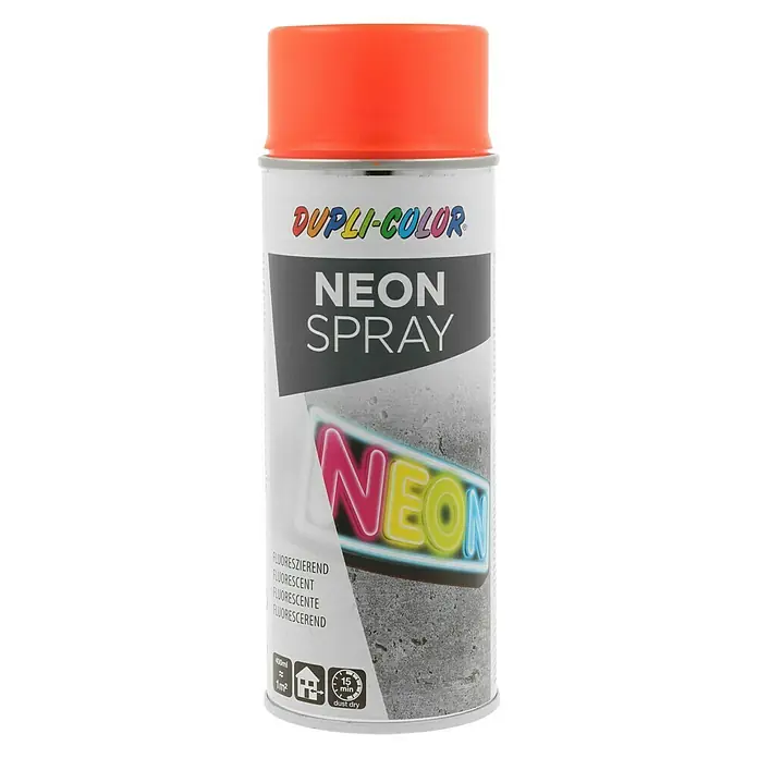 Dupli-Color Effect Neonspray - Signalrot, Matt, Schnelltrocknend, 400 ml - Vorderansicht