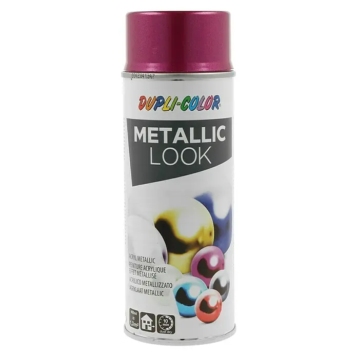 Dupli-Color Effect Acryl-Lackspray Metallic - Purpur Metallic, Seidenmatt, Schnelltrocknend, 400 ml - Vorderansicht