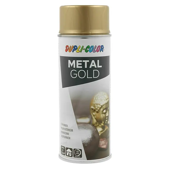 Dupli-Color Effect Sprej s brončanim efektom - Zlatne boje, Visokog sjaja, Brzo se suši, 400 ml - Pogled sprijeda