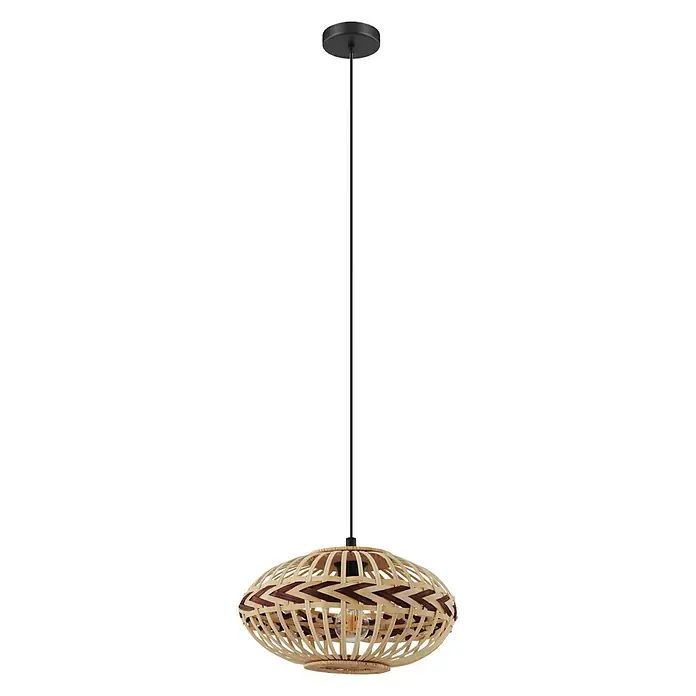 Eglo Pendelleuchte Dondarrion - Ø x H: 370 mm x 110 cm - Vorderansicht