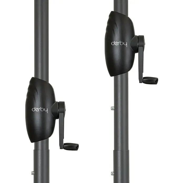Derby Basic Lift Sonnenschirm Neo - Apfelgrün, Durchmesser: 180 cm - Detailaufnahme