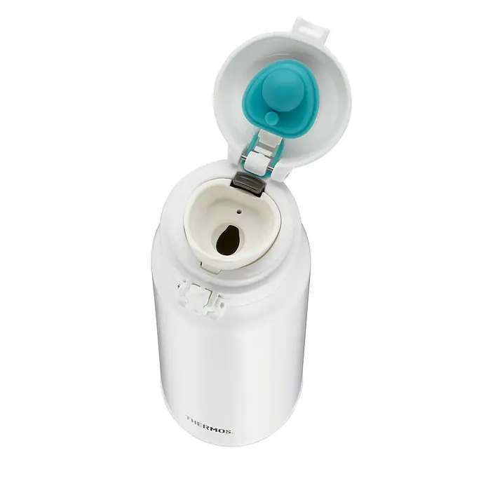 Thermos Thermo-Trinkflasche Ultralight - Weiß, 0,75 l - Ansicht von oben