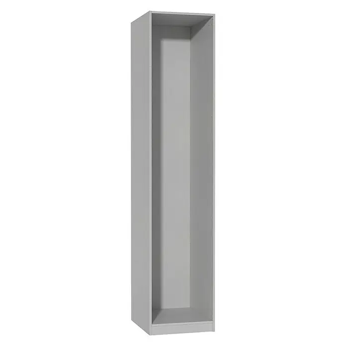 Finsa Módulo de armario con puerta - L x An x Al: 59 x 50 x 236 cm, Melamina, Blanco