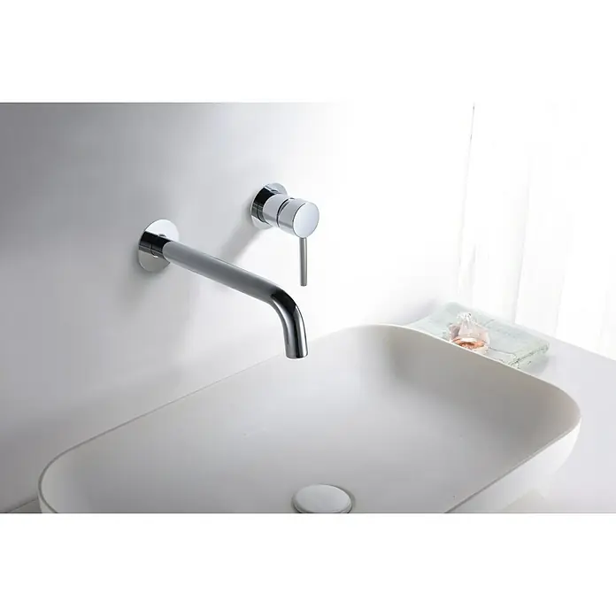 Imex Grifo de lavabo empotrado Etna - Cromo, Brillante