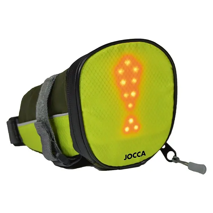 Jocca Bolsa para bicicletas - Verde, 1,6 l
