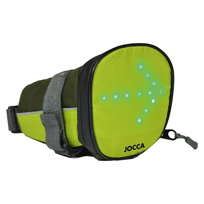 Jocca Bolsa para bicicletas - Verde, 1,6 l