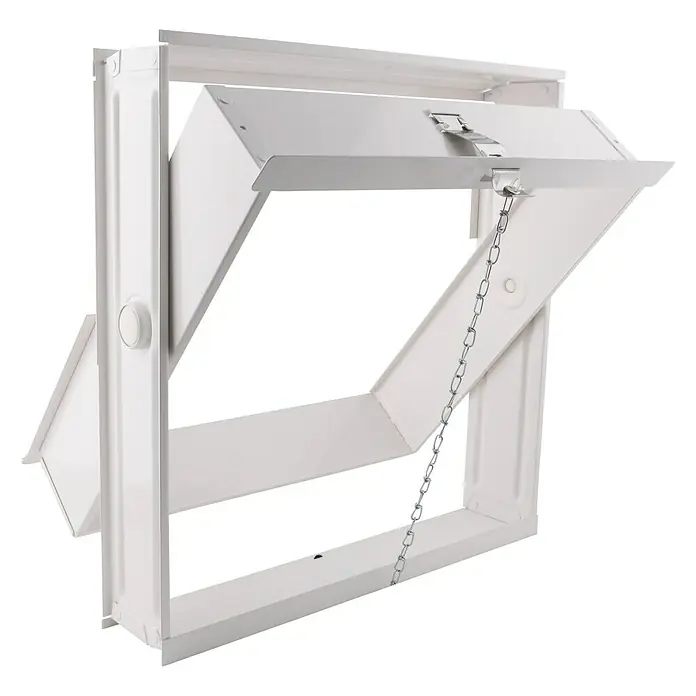 Ventana basculante un bloque - Acero, 21,5 x 9 cm