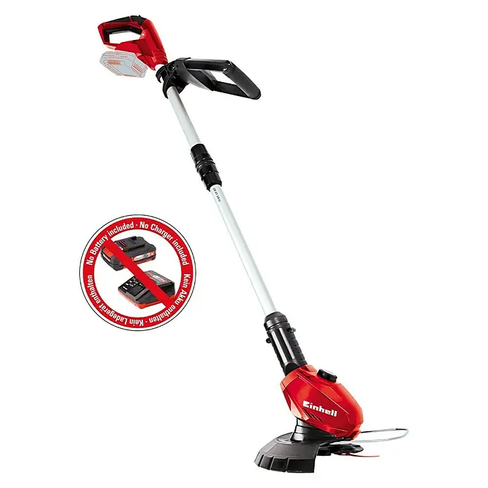 Einhell Power X-Change Recortabordes de batería GE-CT 18 Li-Solo - 18 V, Iones de litio, Sin batería, Ancho de corte: 24 cm
