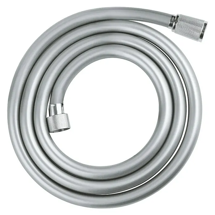 Grohe Brauseschlauch Vitalioflex Comfort - Länge: 175 cm, ½″, Kunststoff, Chrom - Vorderansicht