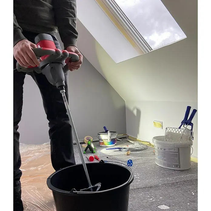 Berg Tecmix Handrührwerk TMX PRO 1250 - Durchmesser Rührer: 120 mm, Leistungsaufnahme: 1.200 W - Anwendungsbeispiel