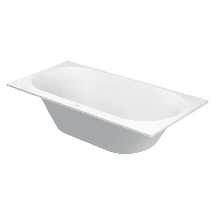 Duravit Darling New Badewanne - 190 x 90 cm, Sanitäracryl, Weiß - Vorderansicht